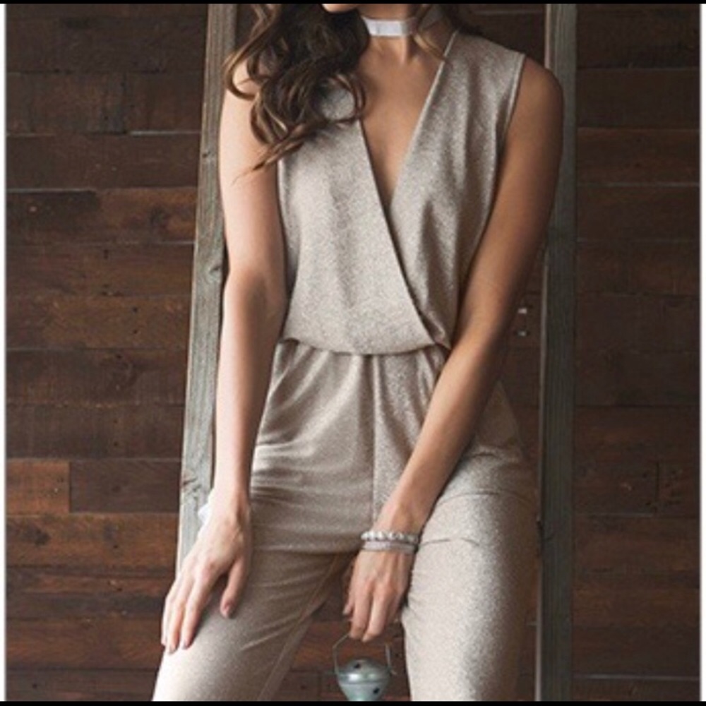 Metallic Jumpsuit ✨